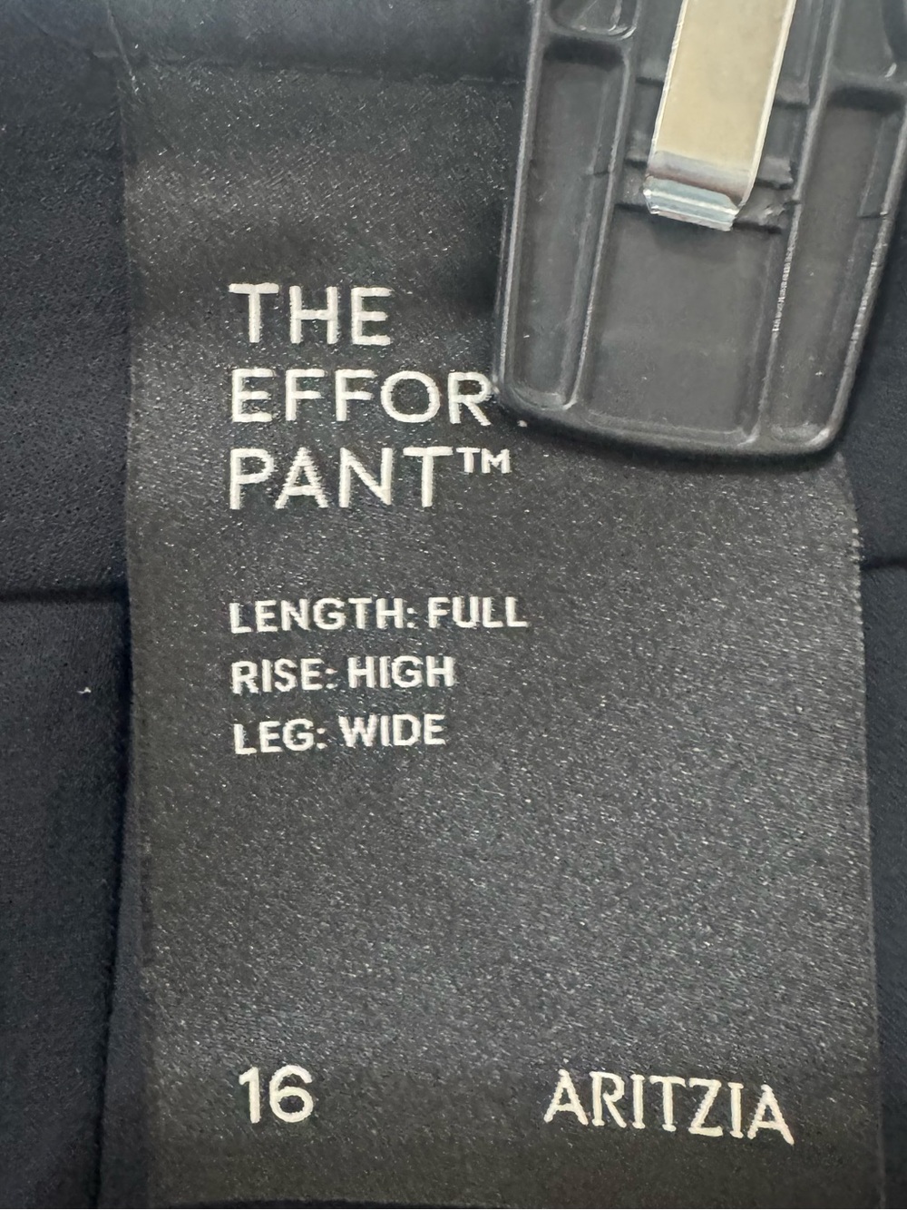 Aritzia The Effortless Wide Leg Pants Size 16 - Picture 4 of 7